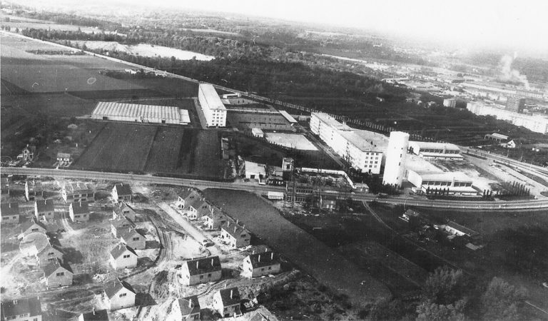 1961 - Lycée de Corbeil-Essonnes - vue aérienne 2