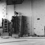1982 - Lycée de Corbeil-Essonnes - Construction mur escalade - plan incliné