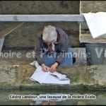 Césira Landour - une laveuse de la rivière Ecole à Corbeil-Essonnes