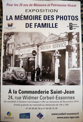 Exposition MPV - La Mémoire des photos de famille - 2014 - Corbeil-Essonnes