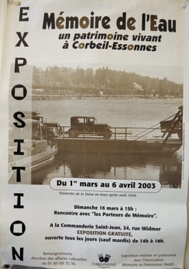 Exposition MPV 2003 -Mémoire de l'eau - Corbeil-Essonnes