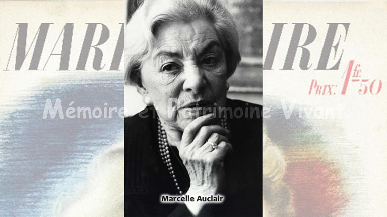 Marcelle Auclair - Auteur de deux ouvrages populaires de psychologie dans les années 1950