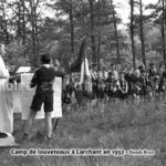 1952, camp de louveteaux à Larchant.