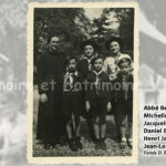 Scoutisme - Abbé Beguin, Micheline Brun, Jacqueline Juge, Daniel Belgrand, Henri Jardin, Jean-Louis Doucet