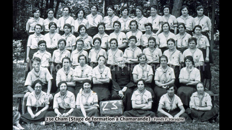 23e Cham - Stage de formation Scout à Chamarande