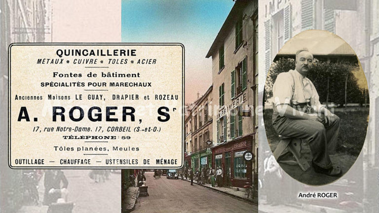 La Quincaillerie André Roger à Corbeil en Seine-et-Oise