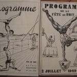 Fête de la gymnastique en 1949 à Corbeil-Essonnes