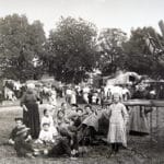 Guerre 14/18 - Réfugiés Belges à l'ancien champ de foire de Corbeil-Essonnes