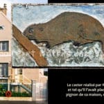 Le castor réalisé par Roger Poirel - Quartier de Montconseil - Corbeil-Essonnes