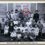Photo de classe à Corbeil-Essonnes - Année scolaire 1953-54