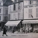 Place Saint-Léonard avant la guerre à Corbeil